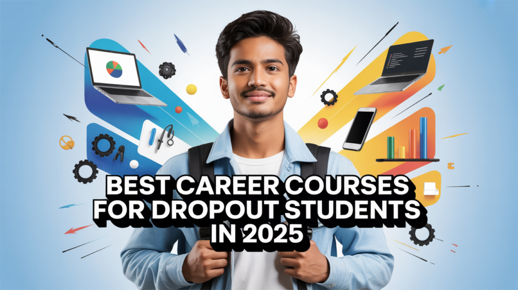 Best Career Courses for Dropout Students in 2025 : Kam Padhaai, Badi Kamai!
