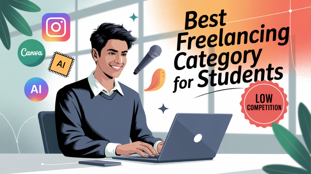 Best Freelancing Category For Students: कौन सी Category Best है 2025 में जिसमें Competition ना बराबर है?