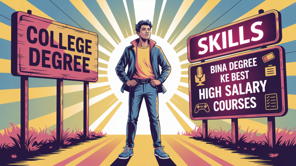 Bina Degree Ke Best High Salary Courses : 2025 Me Career Banane Ka Naya Shortcut!
